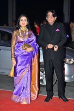 Padmini Kolhapure at Kush Wedding Reception in Sahara Star, Mumbai on 19th Jan 2015